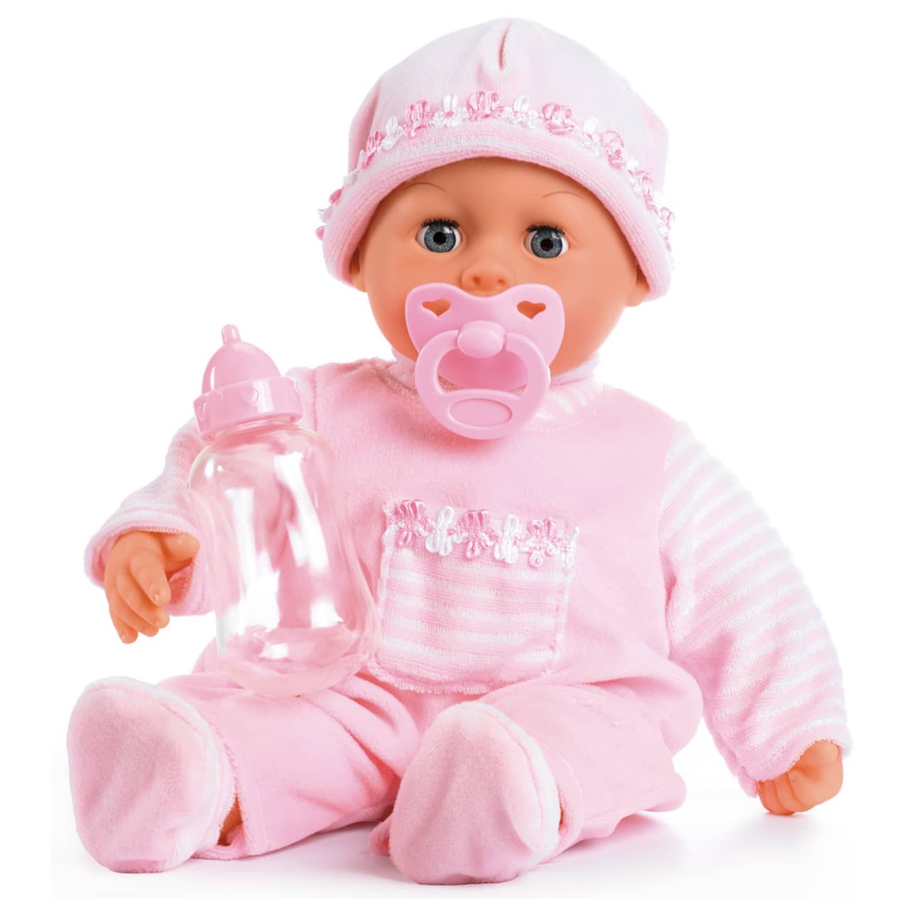 Bayer Design 15" Light Pink First Words Baby Doll